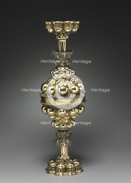 Double Goblet (Pokal), c.1614-32. Creator: Alexander Treghart (German, active 1614-1654).