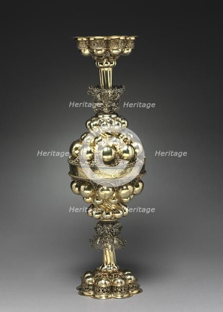 Double Goblet (Pokal), c.1614-32. Creator: Alexander Treghart (German, active 1614-1654).