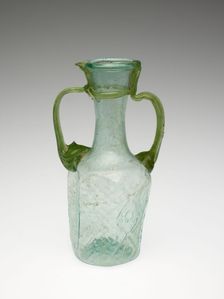 Double-Handled Bottle, 6th century. Creator: Unknown