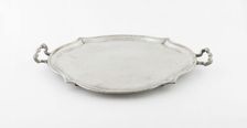 Double-handled Footed Tray, Germany, c. 1785. Creator: Johann Friedrich Seybold