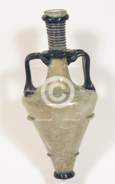 Double-Handled Flask, 4th century. Creator: Unknown.