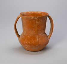 Double-Handled Jar, Neolithic period, Qijia culture, c. 2000 B.C. Creator: Unknown