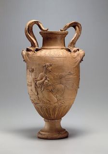 Double-Handled Vase with Relief of Sacrifice to Venus, 1766. Creator: Claude Michel