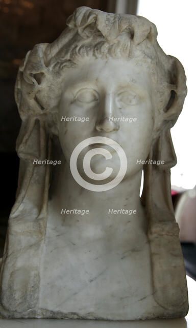 Double herm of Dionysus and Heracles. Artist: Unknown