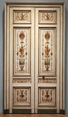 Double-leaf Doors, 1790s. Creator: Pierre Rousseau (French, 1751-1829)