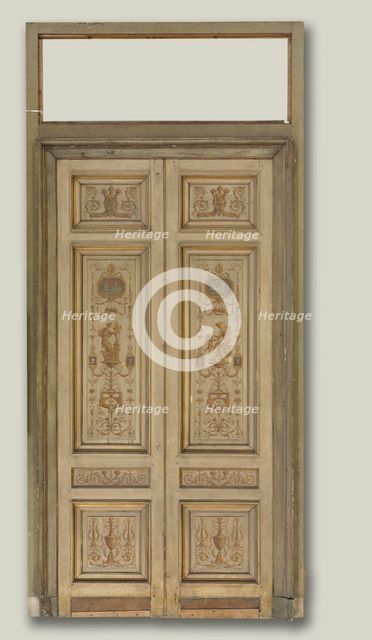 Double-Leaf Doors, 1790s. Creator: Pierre Rousseau (French, 1751-1829).