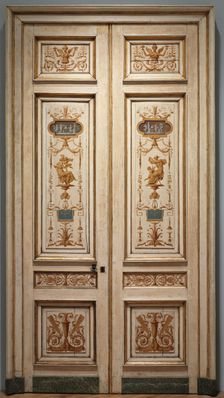 Double-Leaf Doors, 1790s. Creator: Pierre Rousseau (French, 1751-1829)