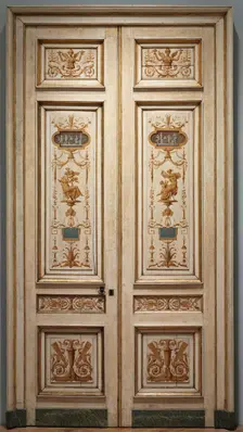 Double-Leaf Doors, 1790s. Creator: Pierre Rousseau (French, 1751-1829)