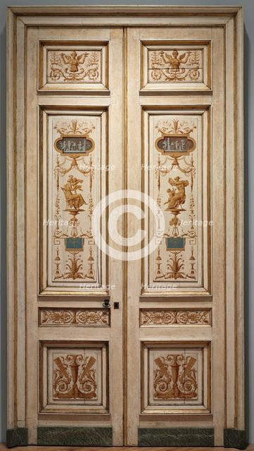 Double-Leaf Doors, 1790s. Creator: Pierre Rousseau (French, 1751-1829).