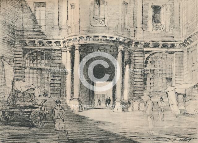 'Double-lined with forlorn palaces', c1927, (1927). Artist: Henry Franks Waring.