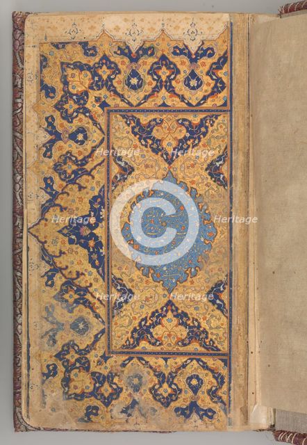Double Page in Nasta'liq Script from a Yusuf and Zulaikha of Jami, second half 16th century. Creator: Unknown.