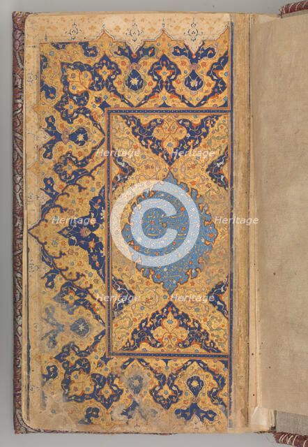 Double Page in Nasta'liq Script from a Yusuf and Zulaikha of Jami, second half 16th century. Creator: Unknown.