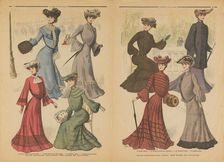 Double page "La Mode du Petit Journal" (France), November 10, 1902, 1902. Creator: Unknown artist