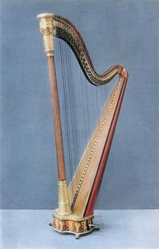Double-pedal harp made by Erard Frères, Paris, mid-nineteenth century 1948