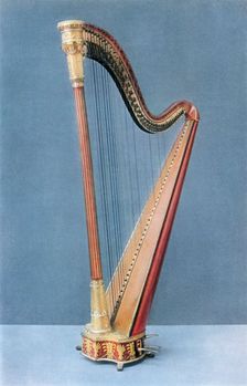 Double-pedal harp made by Erard Frères, Paris, mid-nineteenth century 1948