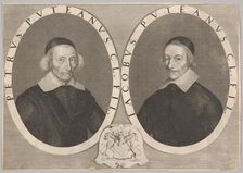 Double Portrait of Pierre and Jacques Dupuy, ca. 1648-49. Creator: Robert Nanteuil