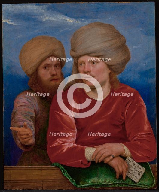 Double Portrait, about 1660-1662. Creator: Michiel Sweerts.