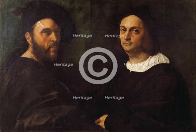 Double Portrait, c. 1516. Creator: Raphael (Raffaello Sanzio da Urbino) (1483-1520).