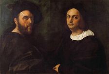 Double Portrait, c. 1516. Creator: Raphael (Raffaello Sanzio da Urbino) (1483-1520)