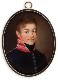 Double Portrait, Father and Son, 1809. Creator: Johann Carl Frederik Viertel