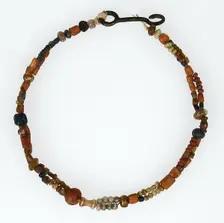 Double String of Beads, Coptic, 4th-7th century. Creator: Unknown