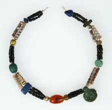 Double String of Beads, Coptic, 4th-7th century. Creator: Unknown