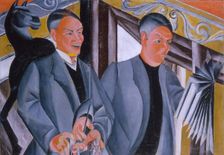 Double Self-Portrait, 1911. Creator: Victor Barthe