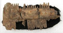 Double-Sided Comb, Frankish, 7th century. Creator: Unknown