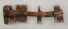 Double-Sided Comb, Frankish, 7th century. Creator: Unknown