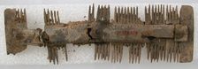 Double-Sided Comb, Frankish, 7th century. Creator: Unknown