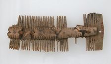 Double-Sided Comb, Frankish, 7th century. Creator: Unknown