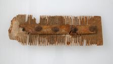 Double-Sided Comb, Frankish, 7th century. Creator: Unknown