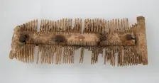 Double-Sided Comb, Frankish, 7th century. Creator: Unknown