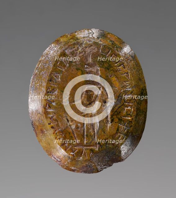 Double-Sided Engraved Gem with Magical Inscription, 2nd-4th century A.D. Creator: Unknown.