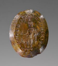 Double-Sided Engraved Gem with Magical Inscription, 2nd-4th century A.D. Creator: Unknown