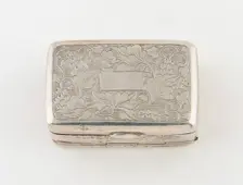 Double-Sided Vinaigrette, China, c. 1850. Creator: Unknown