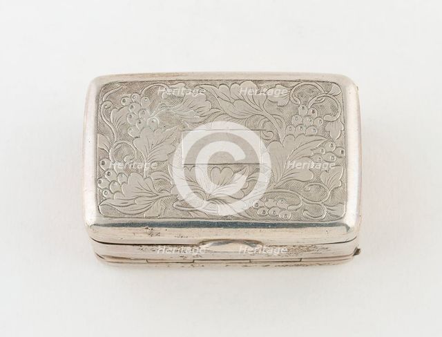 Double-Sided Vinaigrette, China, c. 1850. Creator: Unknown.