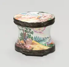 Double Snuff Box, Augsburg, c. 1735. Creator: Unknown