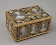 Double snuffbox, 1749-50. Creator: Jean Ducrollay