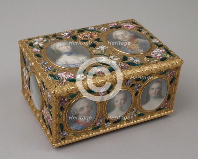 Double snuffbox, 1749-50. Creator: Jean Ducrollay.