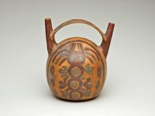 Double Spout Vessel Depicting an Abstract Animal or Being, 180 B.C./A.D. 500. Creator: Unknown