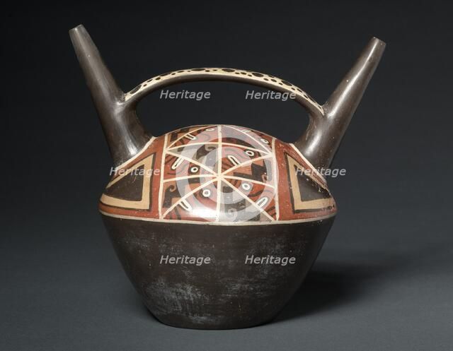 Double-Spouted Vessel, 500-900. Creator: Unknown.