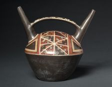 Double-Spouted Vessel, 500-900. Creator: Unknown