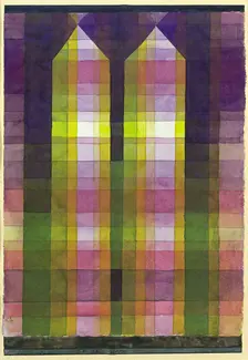 Double Tower, 1923. Creator: Klee, Paul (1879-1940)