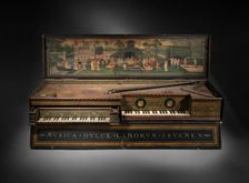 Double Virginal, 1581. Creator: Hans Ruckers the Elder