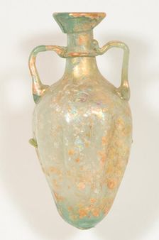 Doubled-Handled Flask, 4th-5th century. Creator: Unknown