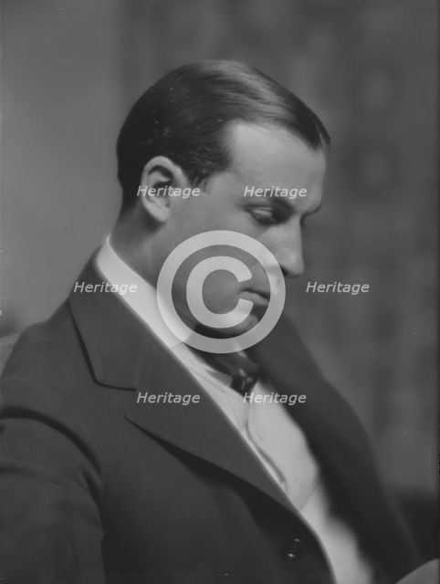 Doubleday, Felix, Mr., portrait photograph, 1915 Mar. 9. Creator: Arnold Genthe.