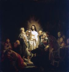 Doubting Thomas 1634. Artist: Rembrandt Harmensz van Rijn