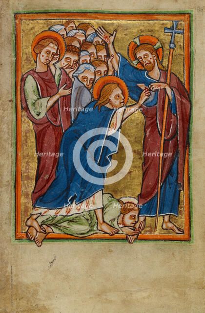 Doubting Thomas, about 1190-1200. Creator: Unknown.