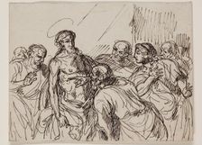 Doubting Thomas, between late 18th and early 19th century. Creator: Francois-Xavier Fabre